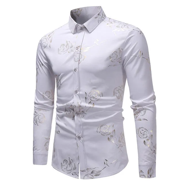 2022 Autumn Men's Business Casual Long Sleeve Shirts