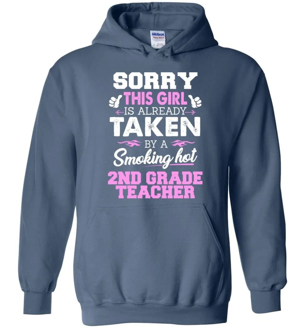 2nd Grade Teacher Shirt Cool Gift for Girlfriend, Wife or Lover - Hoodie