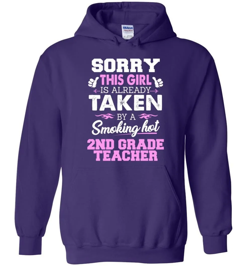 2nd Grade Teacher Shirt Cool Gift for Girlfriend, Wife or Lover - Hoodie