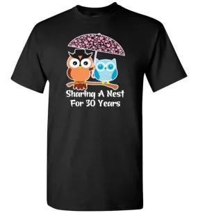 30 Years Wedding Anniversary Gifts Valentine's Day T-shirt