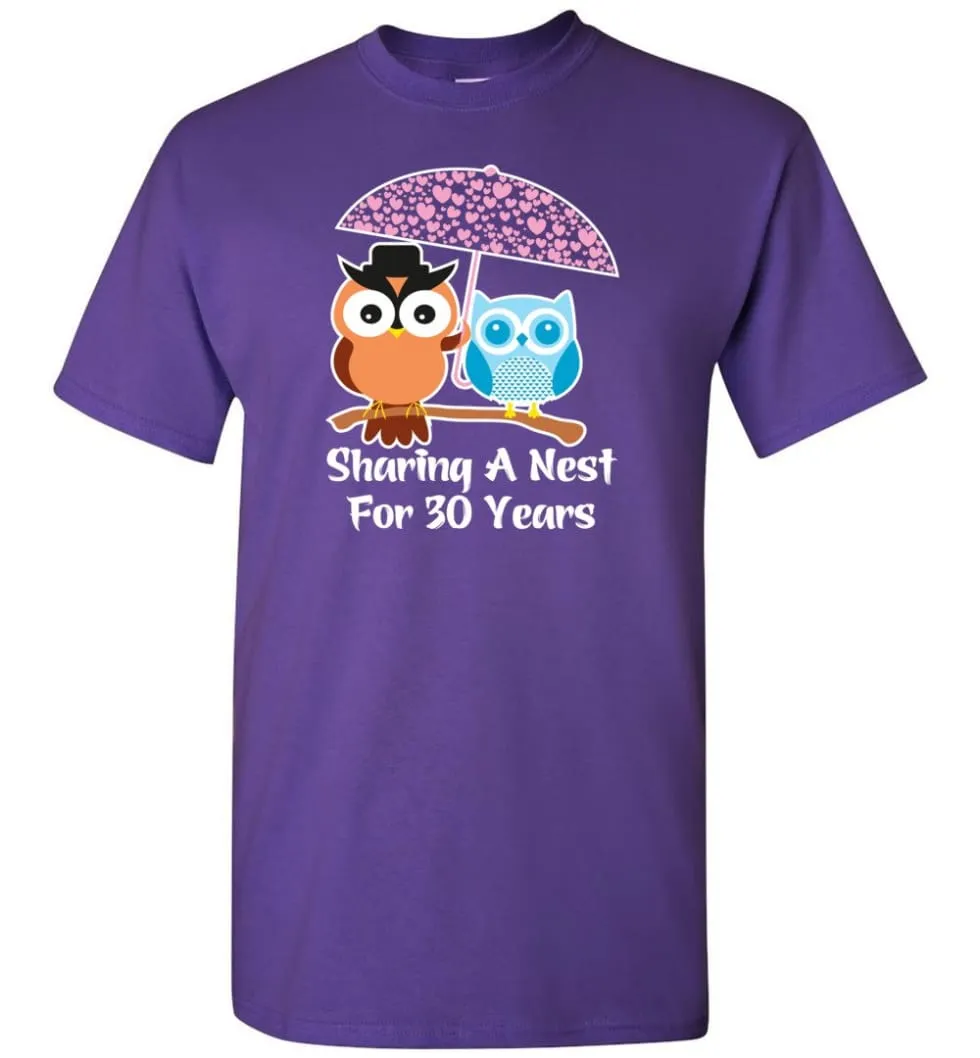 30 Years Wedding Anniversary Gifts Valentine's Day T-shirt