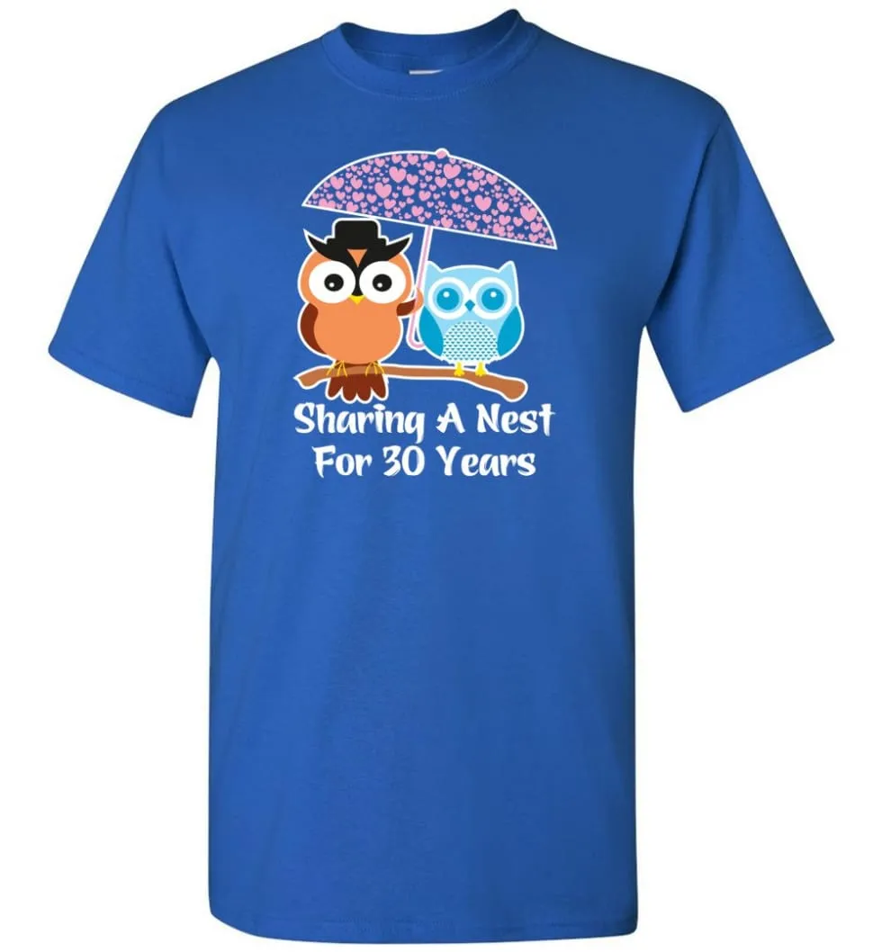 30 Years Wedding Anniversary Gifts Valentine's Day T-shirt