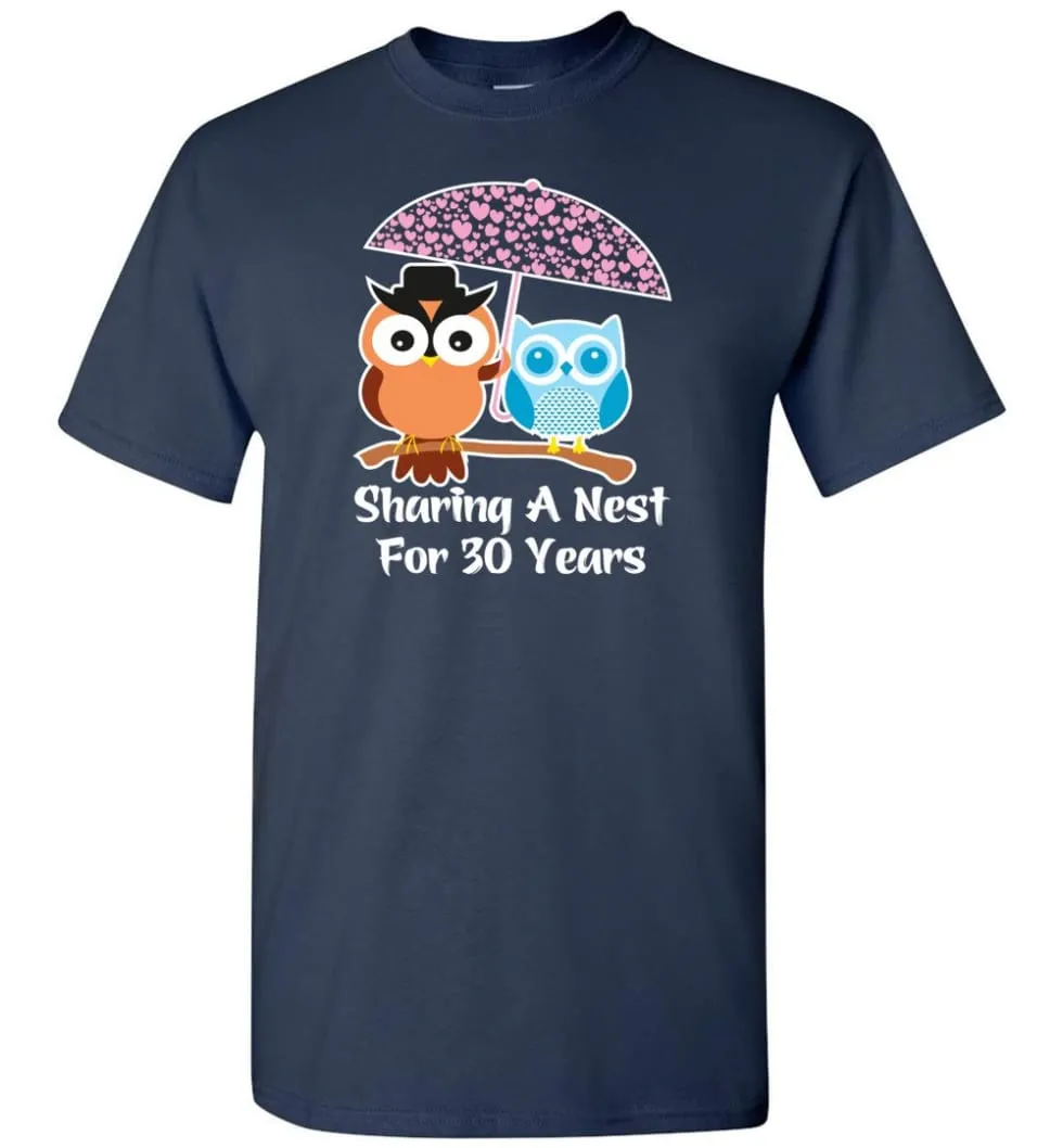 30 Years Wedding Anniversary Gifts Valentine's Day T-shirt