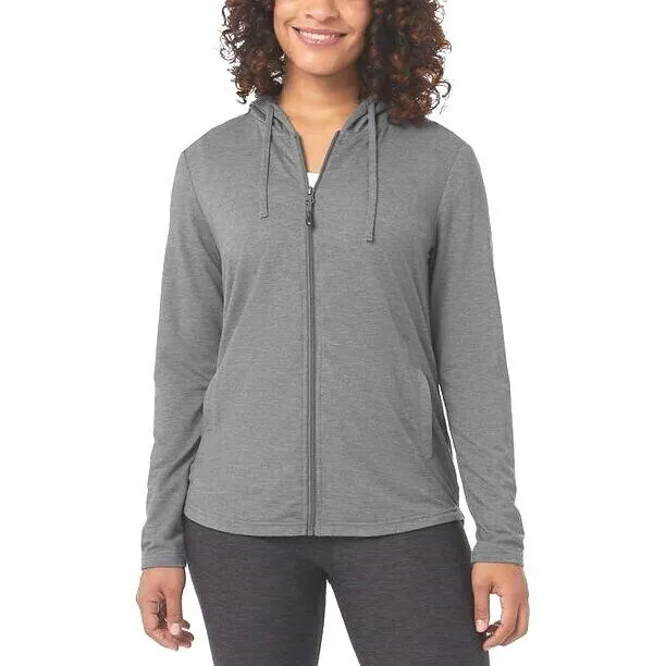 32 Degrees Women's Zip Up Hoody 2-Pack