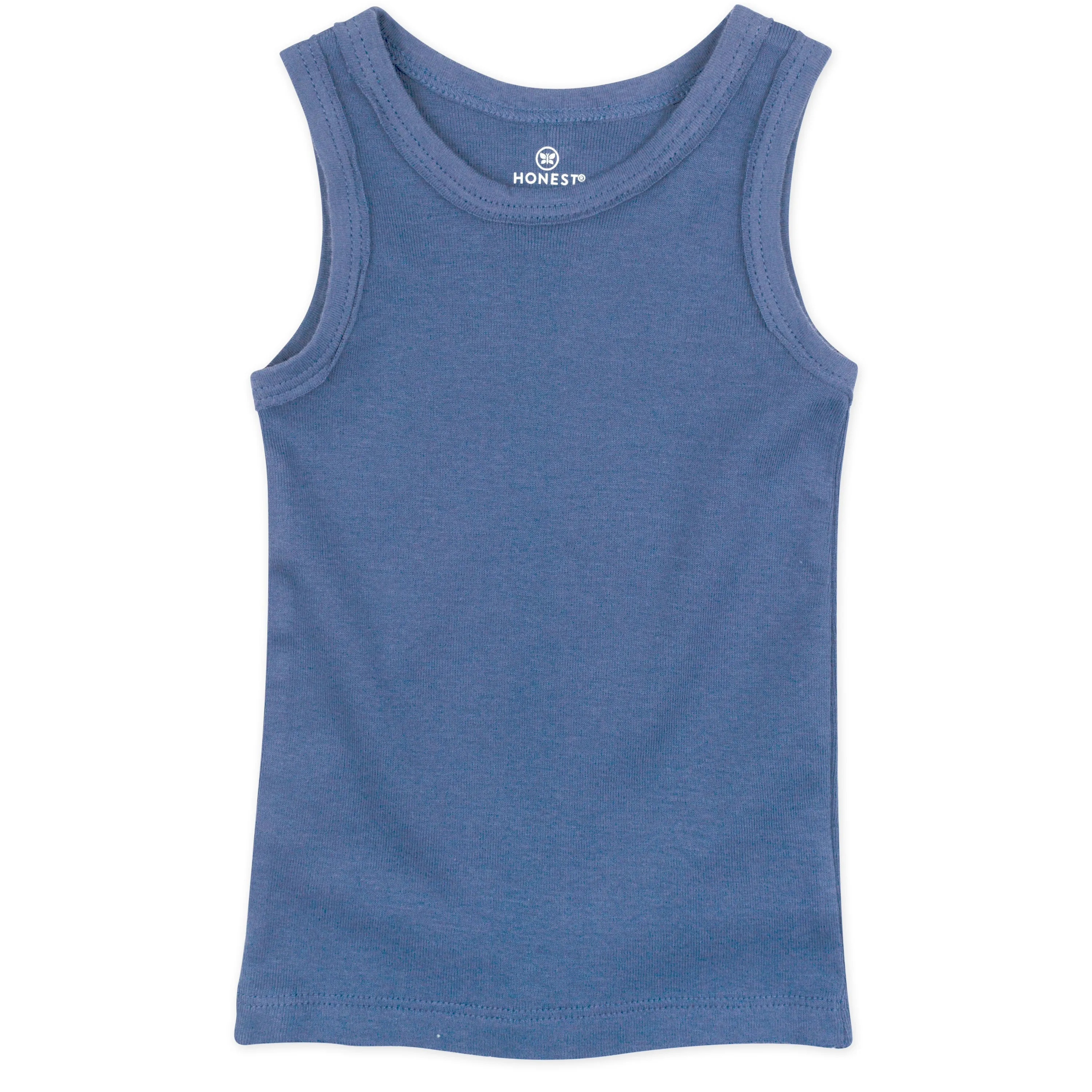 5-Pack Organic Cotton Sleeveless Muscle T-Shirts