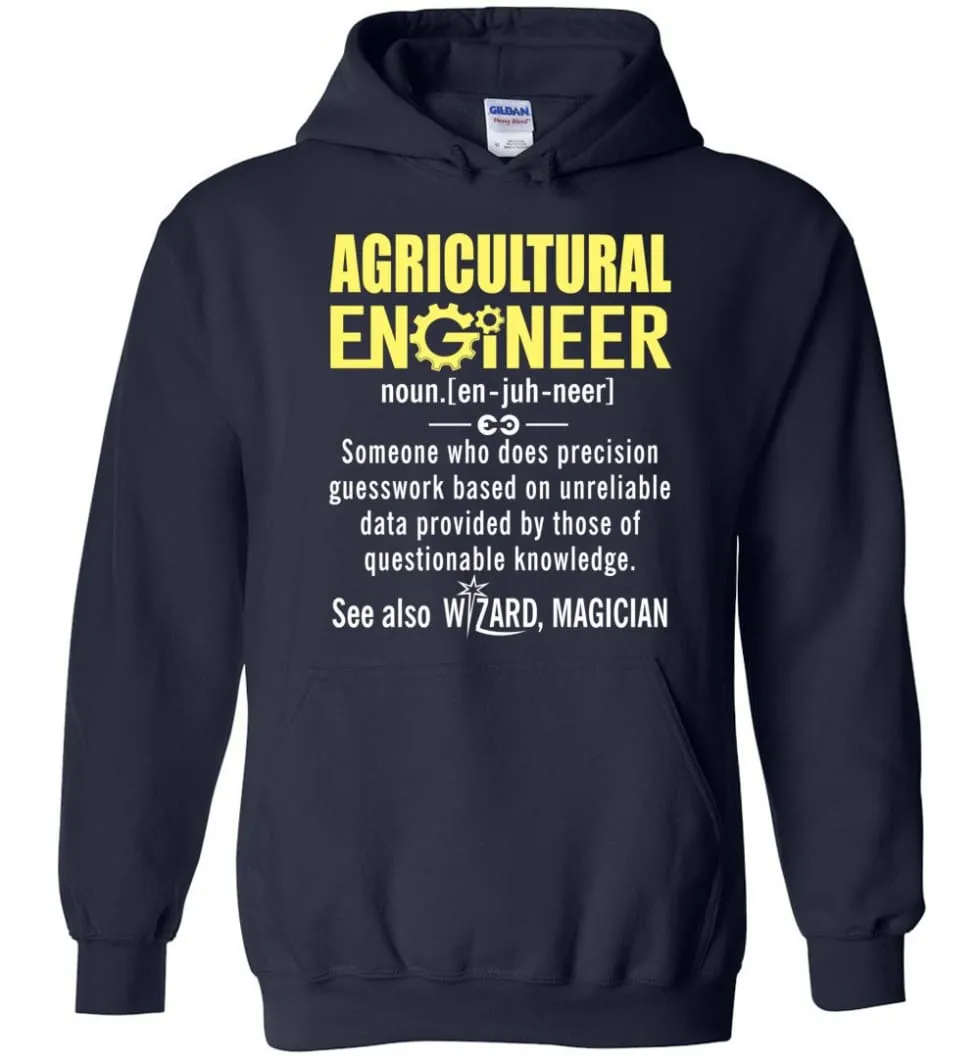 Agricultural Engineer Definition - Hoodie