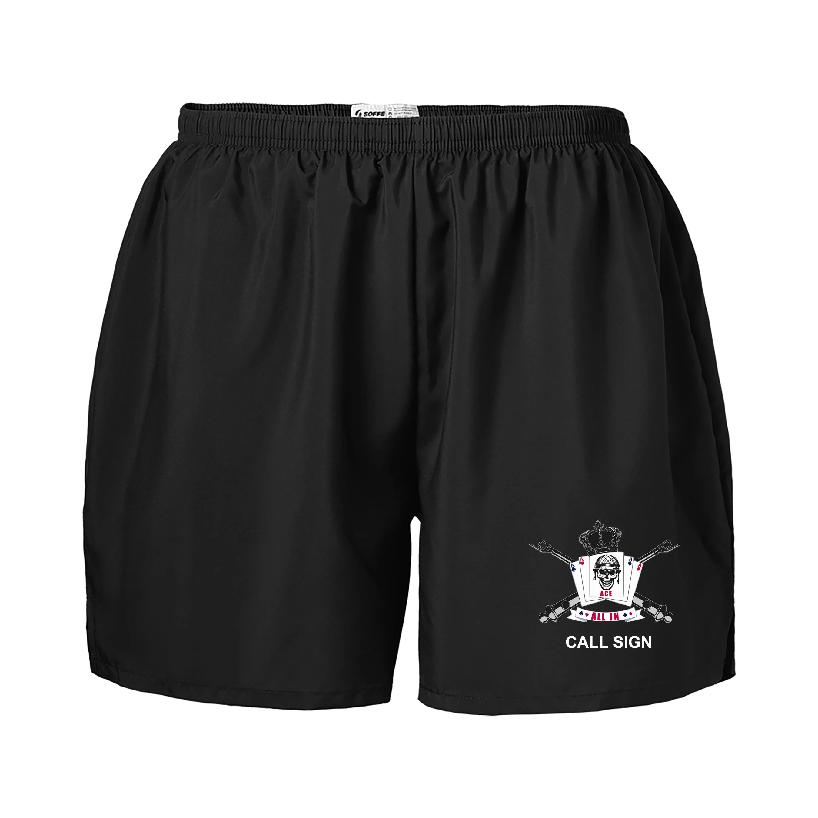 Alpha Battery PT Shorts. These Shorts are NOT Approved for PT