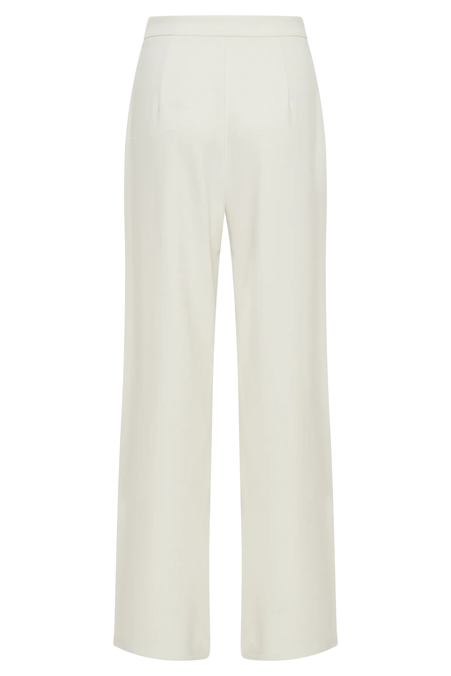 Antonia Pleated Wide Leg Pants - Ivory