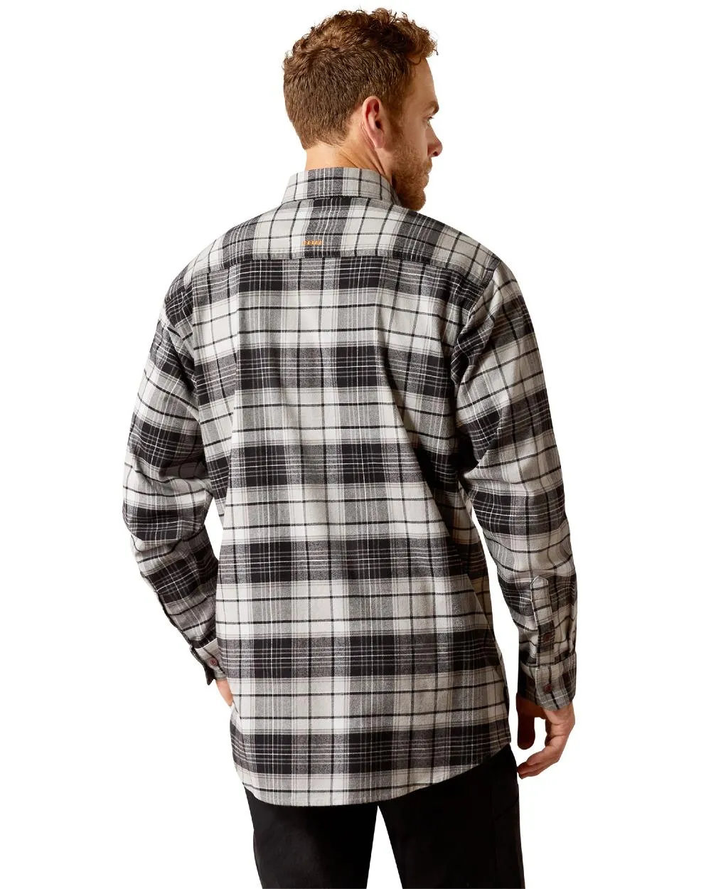 Ariat Mens Rebar Flannel Durastretch Work Shirt