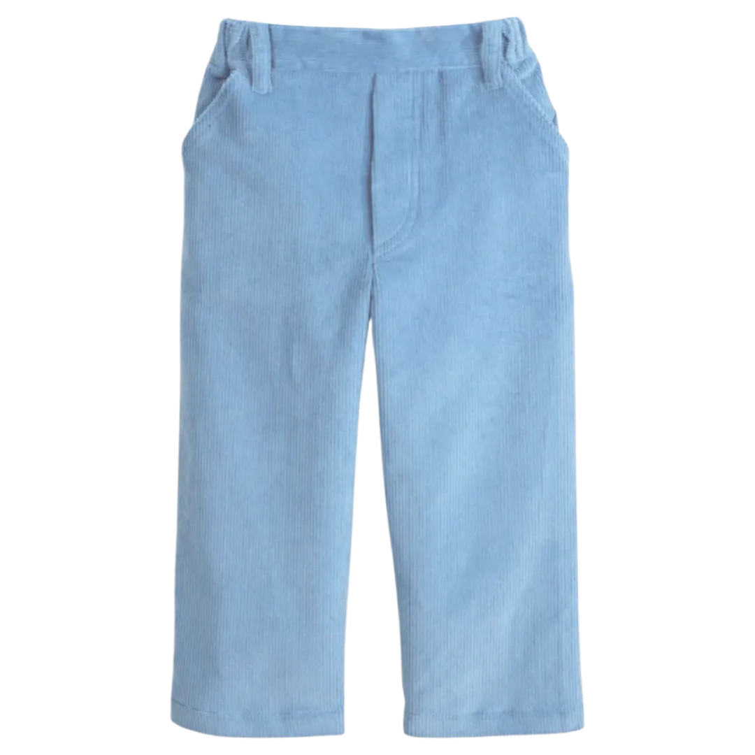 Bella Bliss Corduroy Pant - Blue