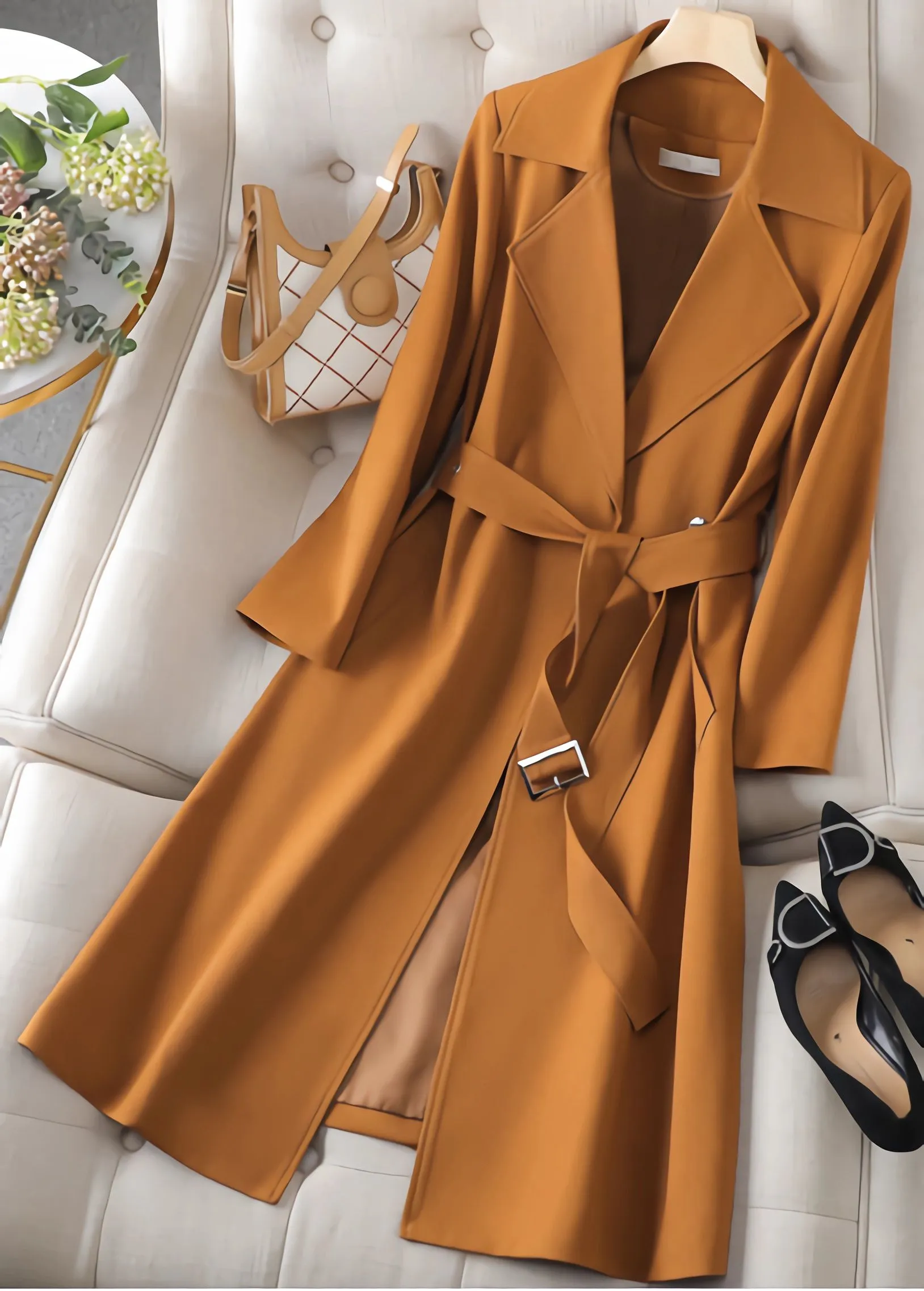 Belted Trench Coat