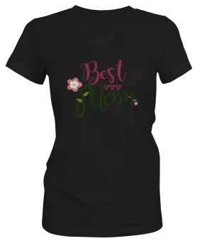 Best Mom Woman's V-neck T-shirt