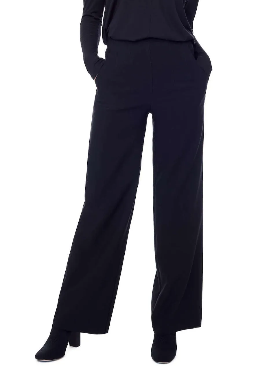 Black Palermo Wide Leg Pant 67976UP