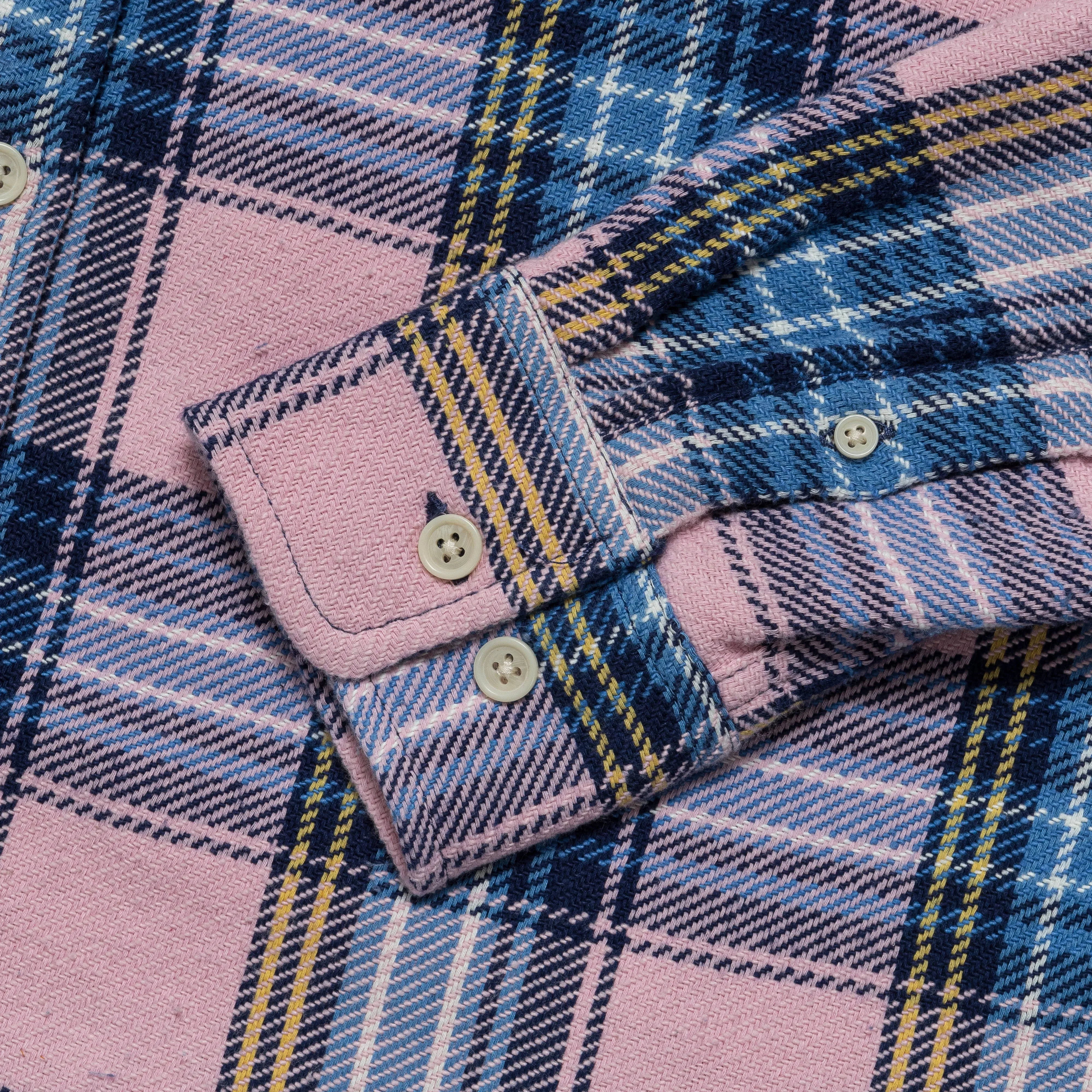 Blanket Plaid LS Shirt - Pink