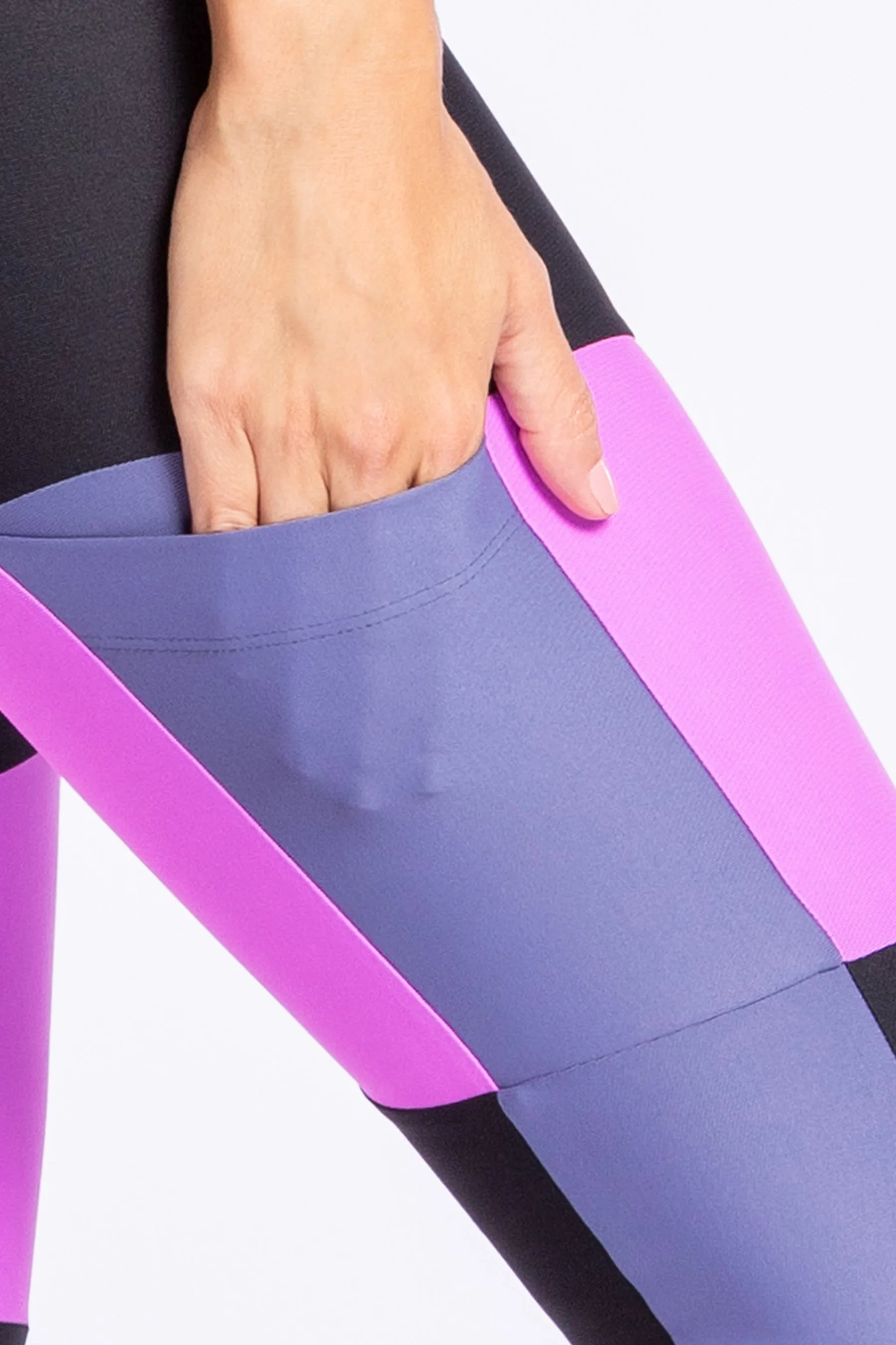 Block Color Square Legging