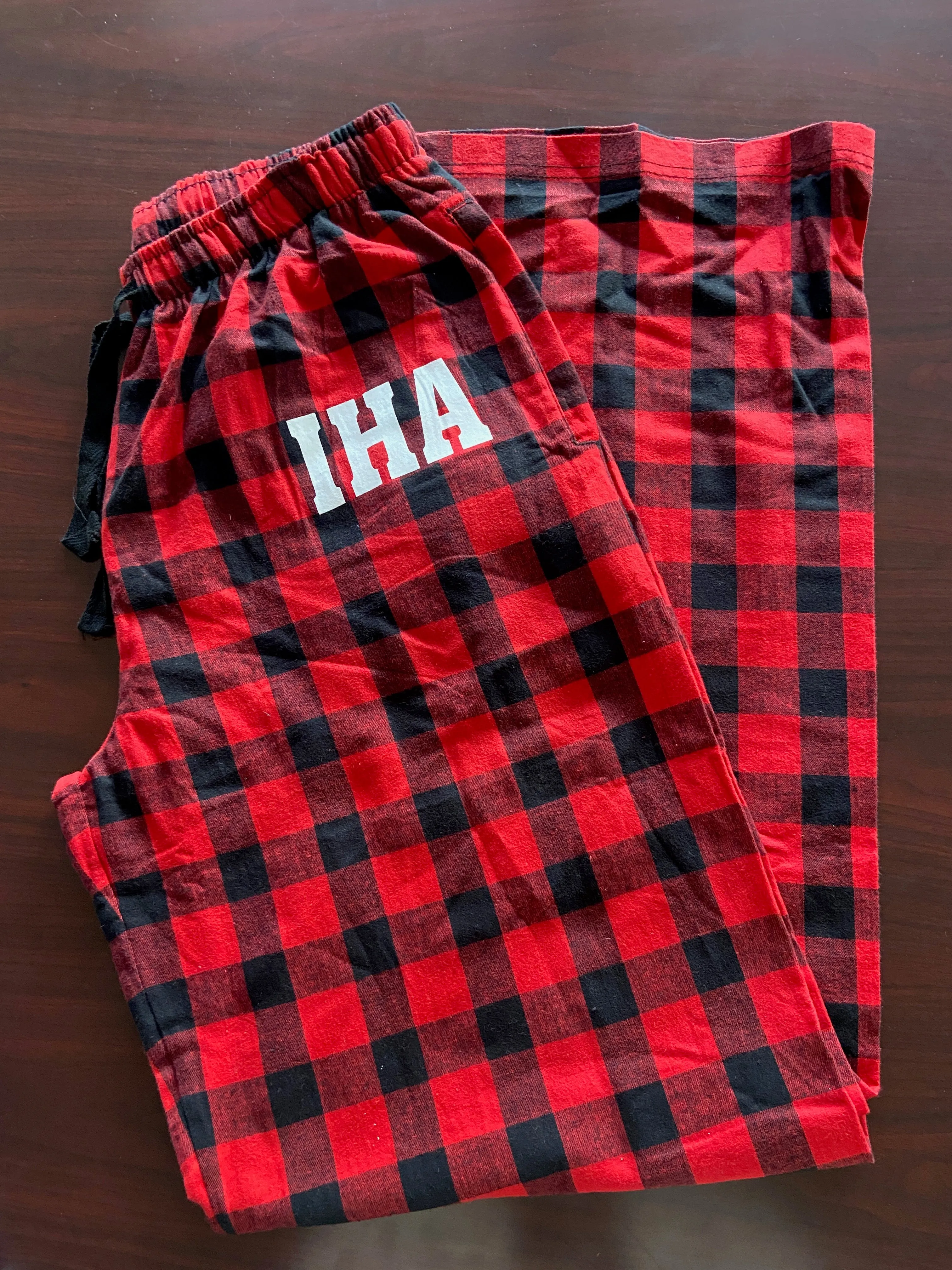 Buffalo Red/Black Check IHA Flannel Pants