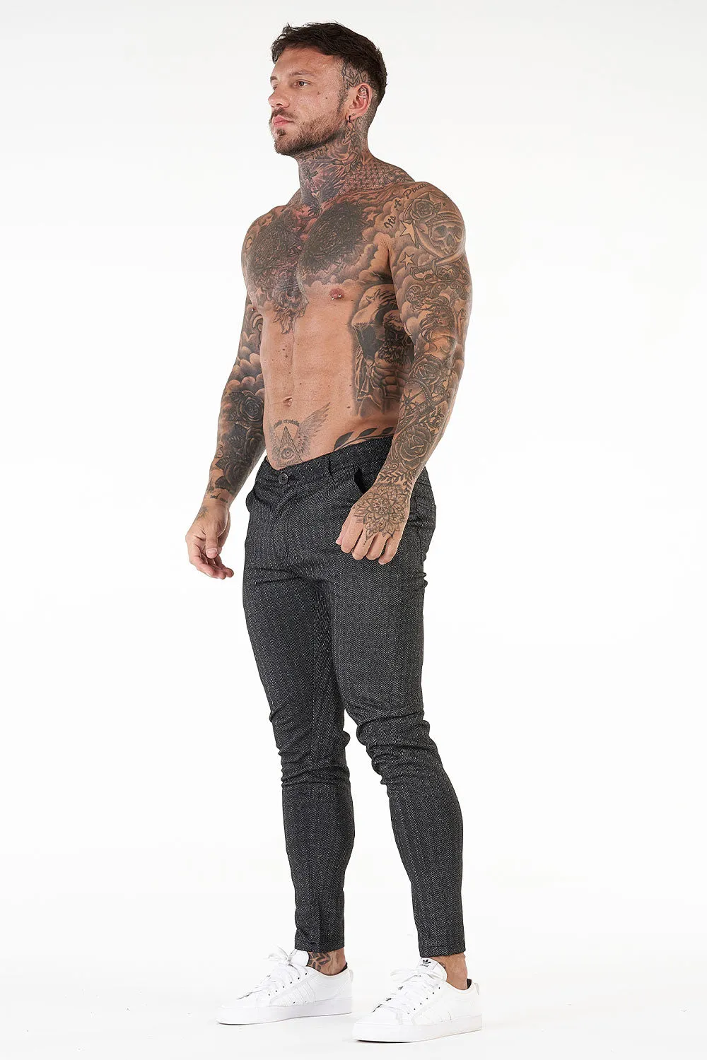 Buy $80 Free Shipping Gray Skinny Pants