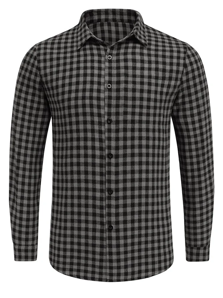 Casual Regular Fit Business Shirts