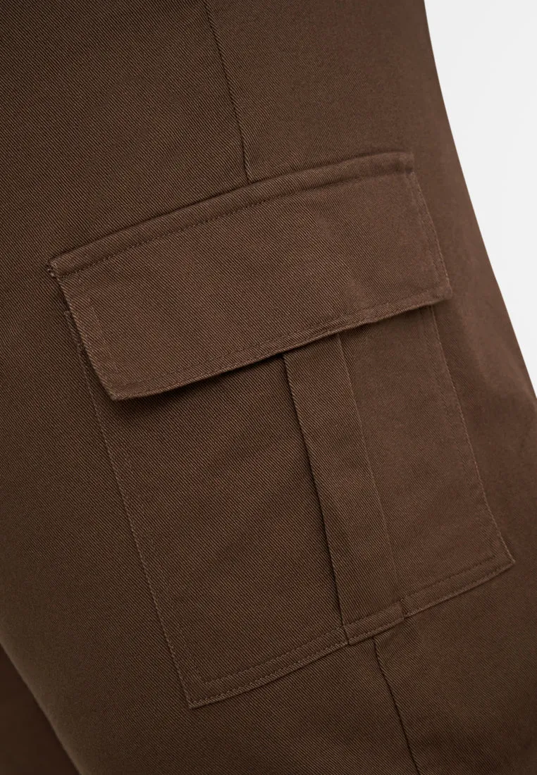 Chloe Wide Leg Pocket Cargo Pants