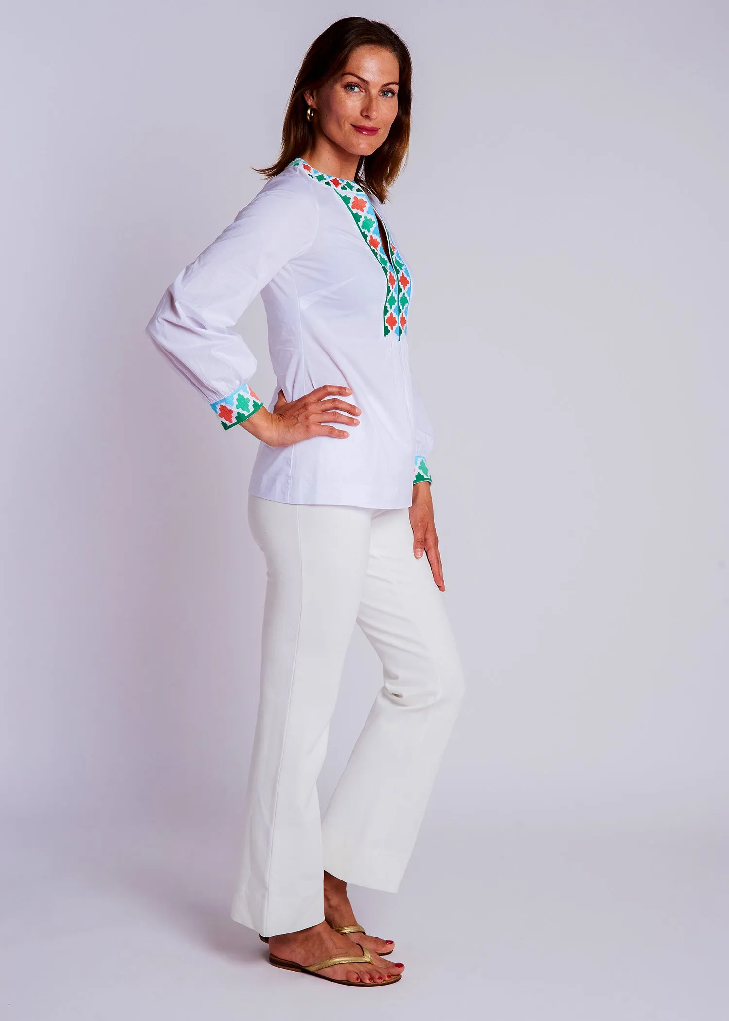 Clementine Blouse - White