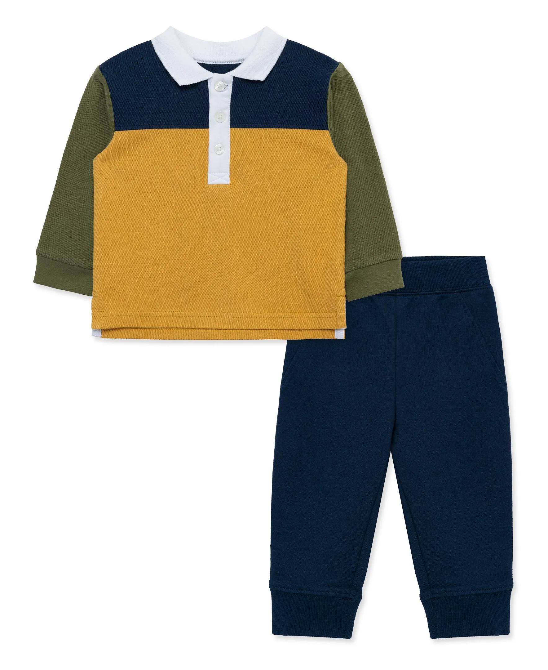 Colorblock Polo Set (12M-24M)