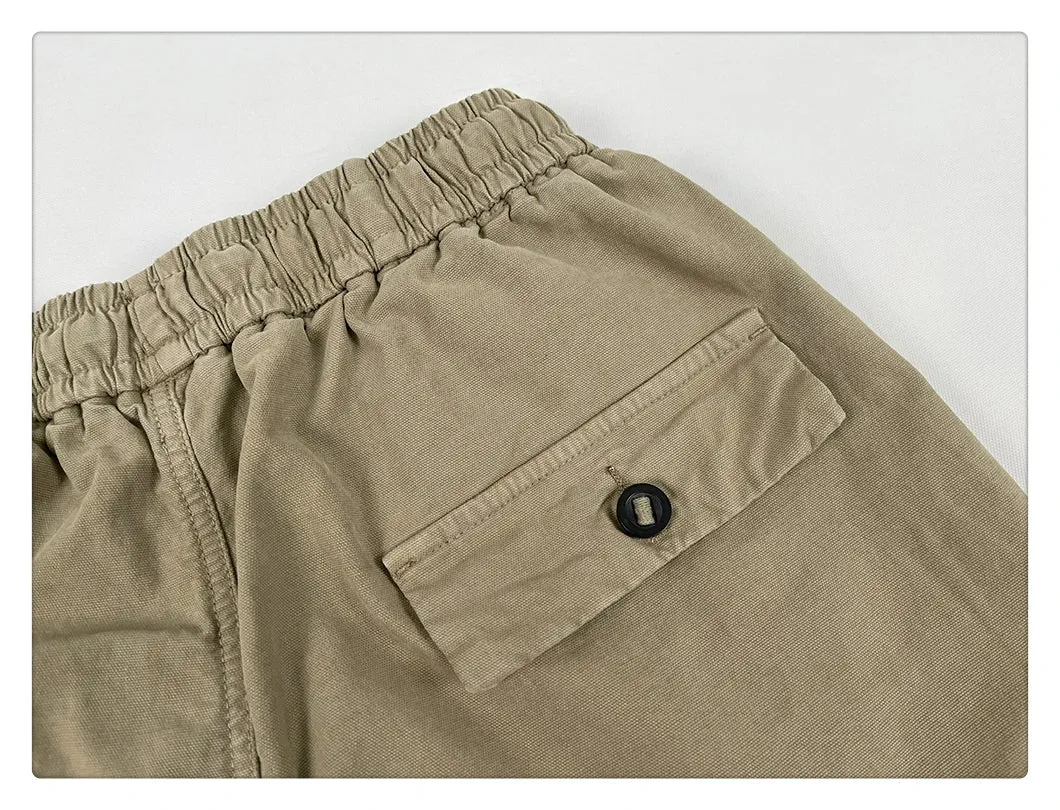 Cuffed Utility Cargo Pants