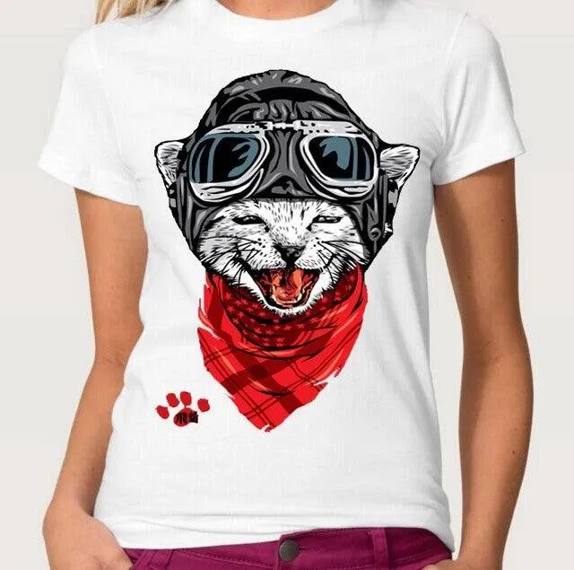 CUTE CAT T-SHIRTS