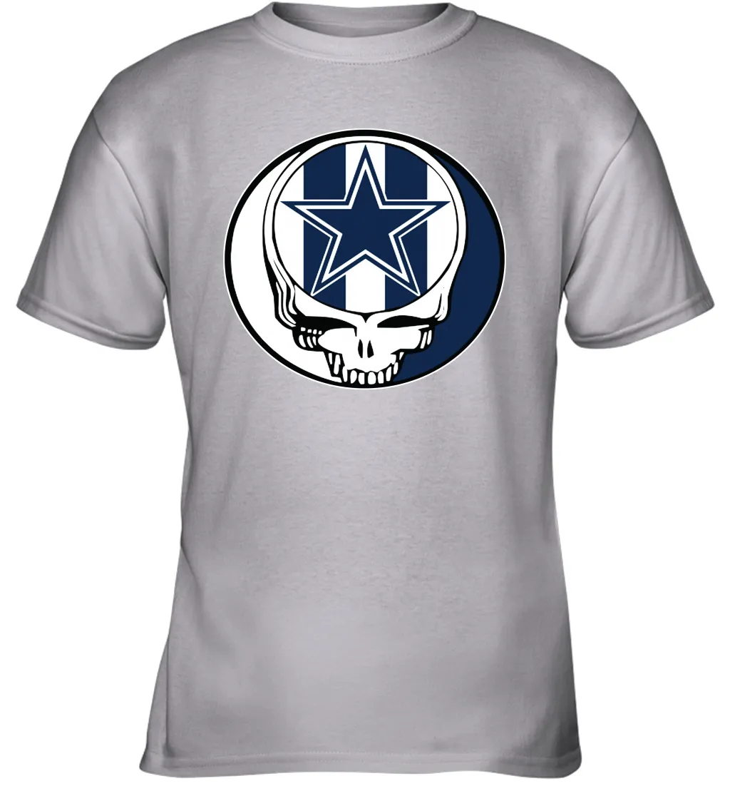 Dallas Cowboys Grateful Dead Steal Your Face NFL Football Youth T-Shirt