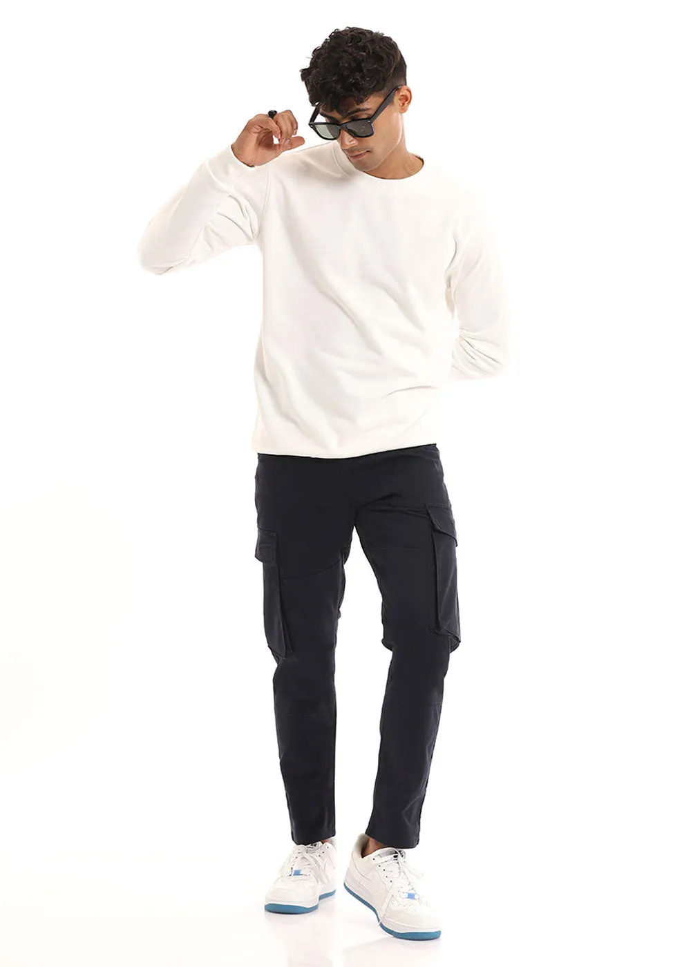 Dark Navy Blue Cargo Pant