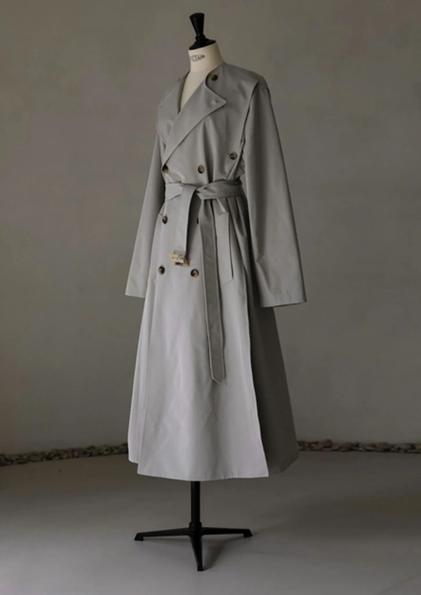 Double Layered Trench Coat