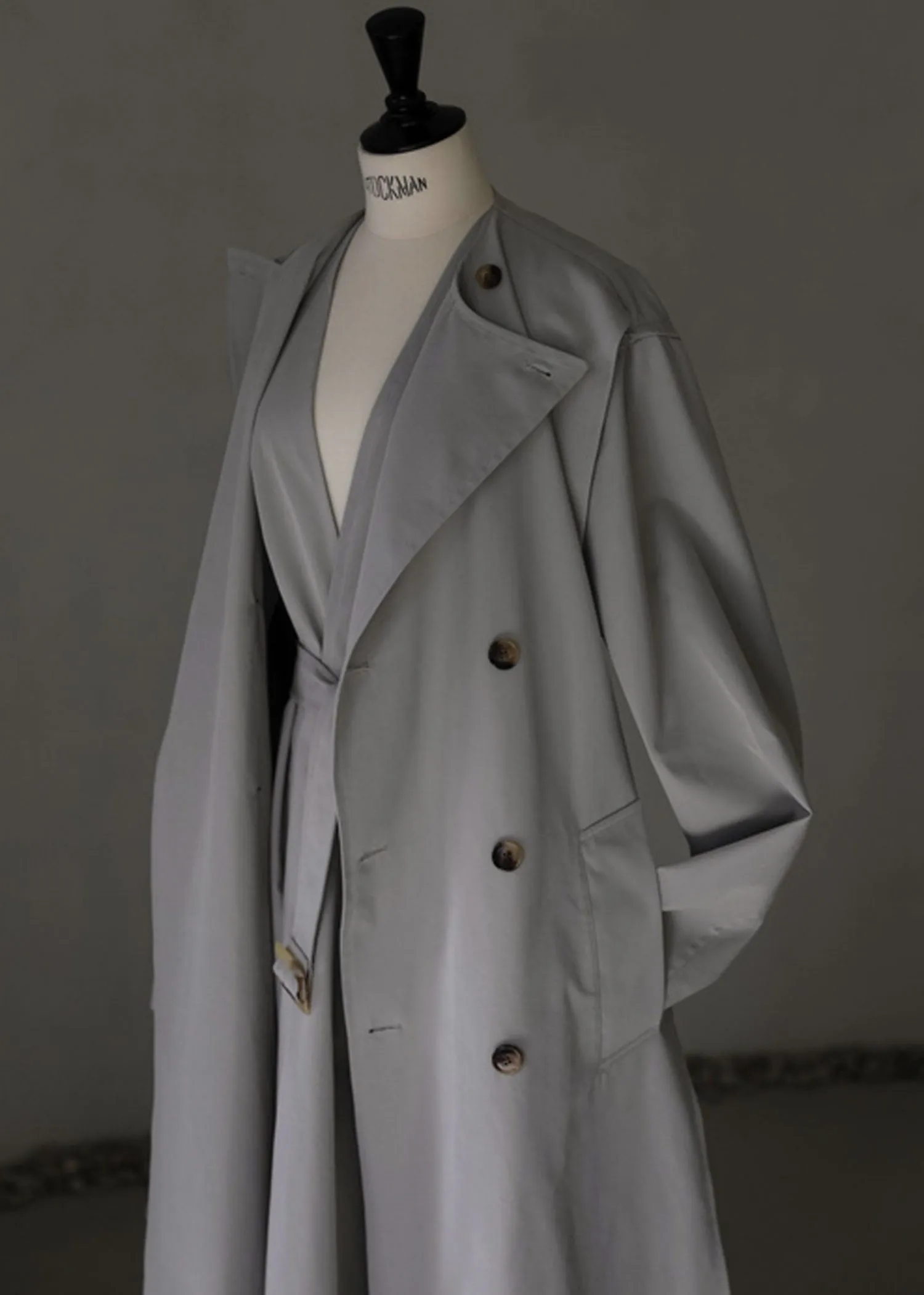 Double Layered Trench Coat