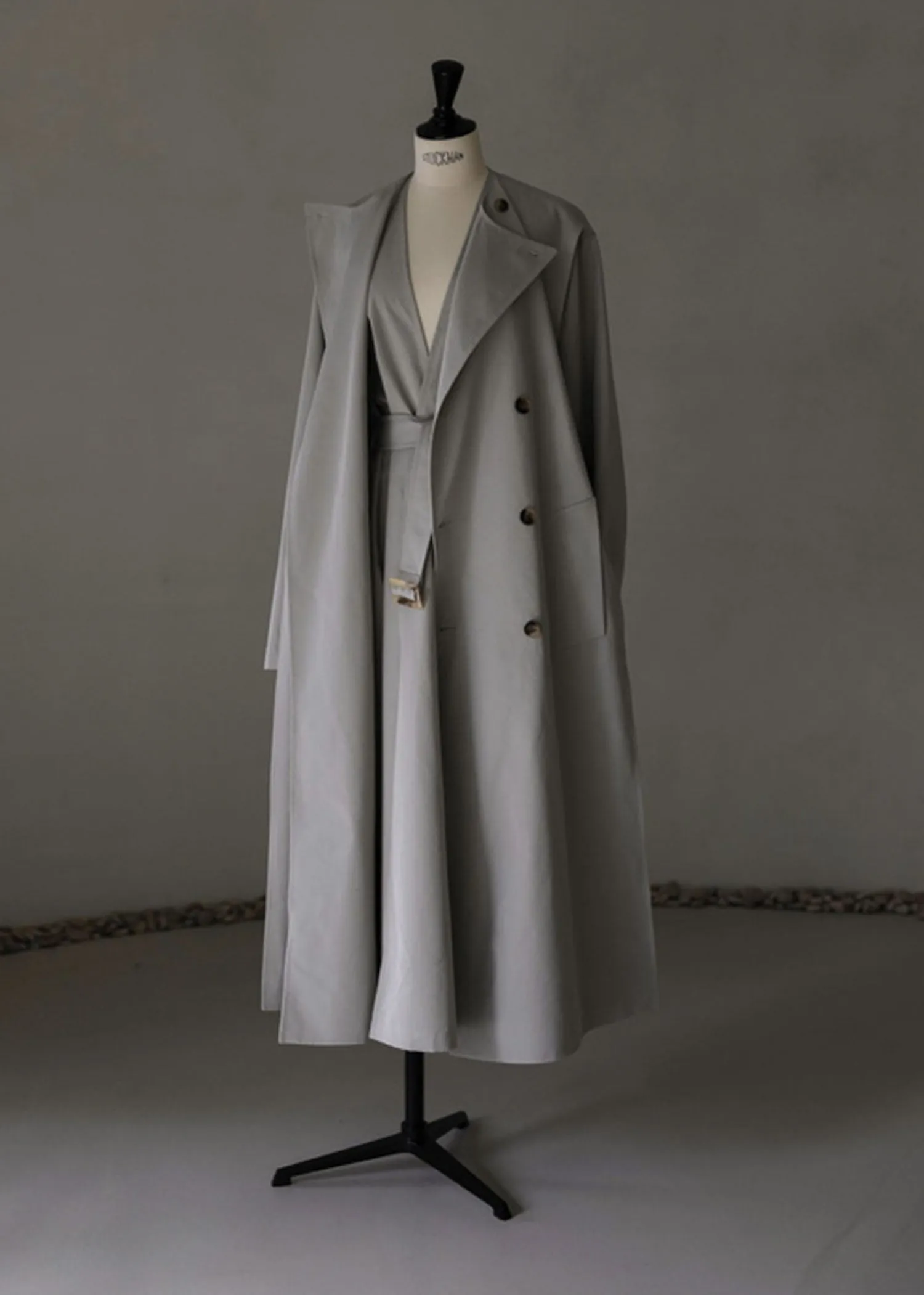 Double Layered Trench Coat