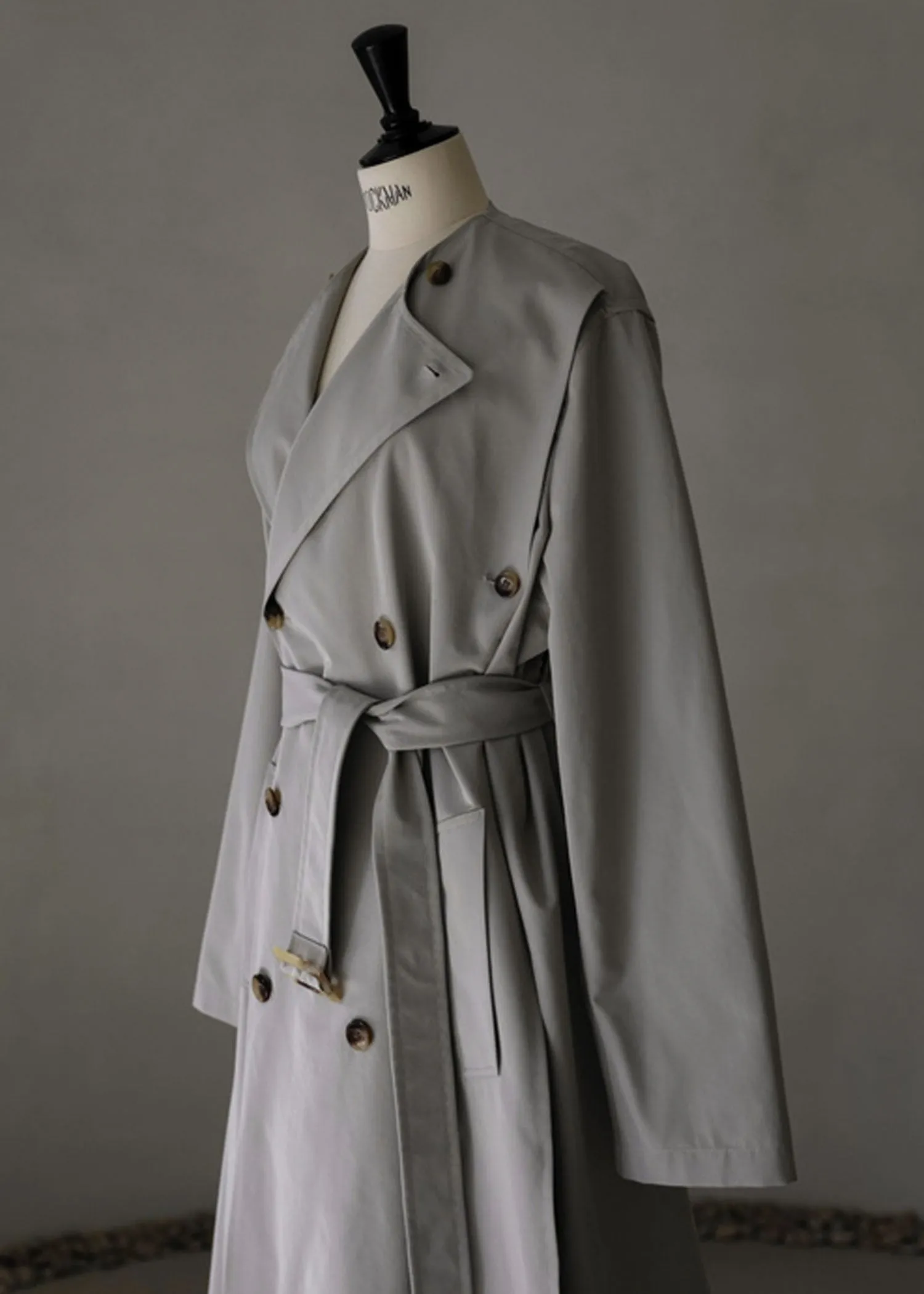 Double Layered Trench Coat