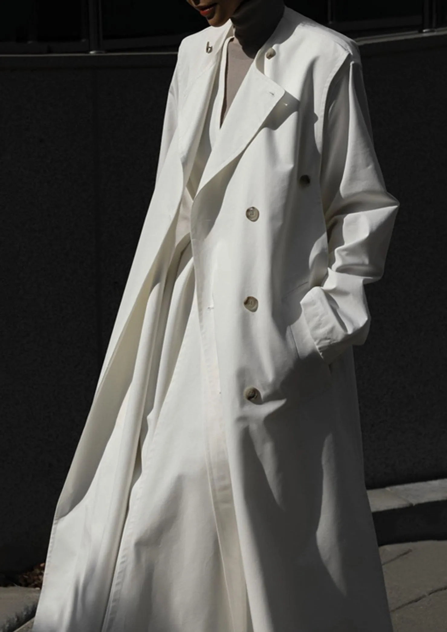 Double Layered Trench Coat