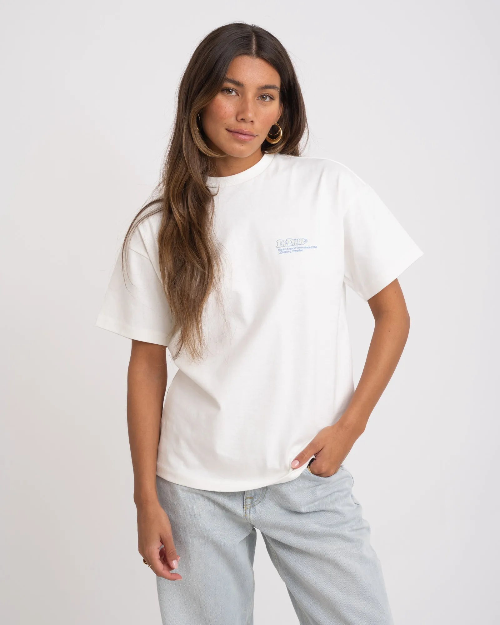 Dr. Denim Trooper Tee  Off White Earth