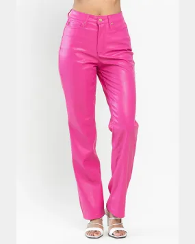 Faux Leather Pants