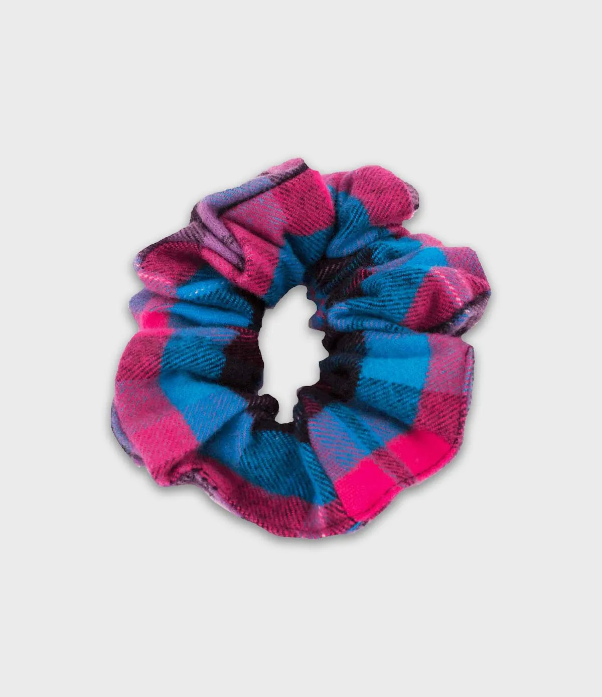 Flannel Scrunchie - Tropic