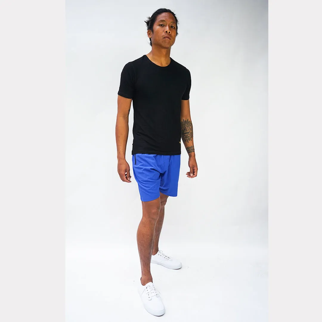 Flight Shorts in Lapis Blue 1.0