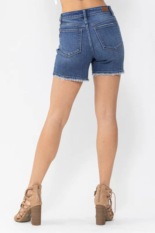 Georgia High Waist Mid Thigh Shorts