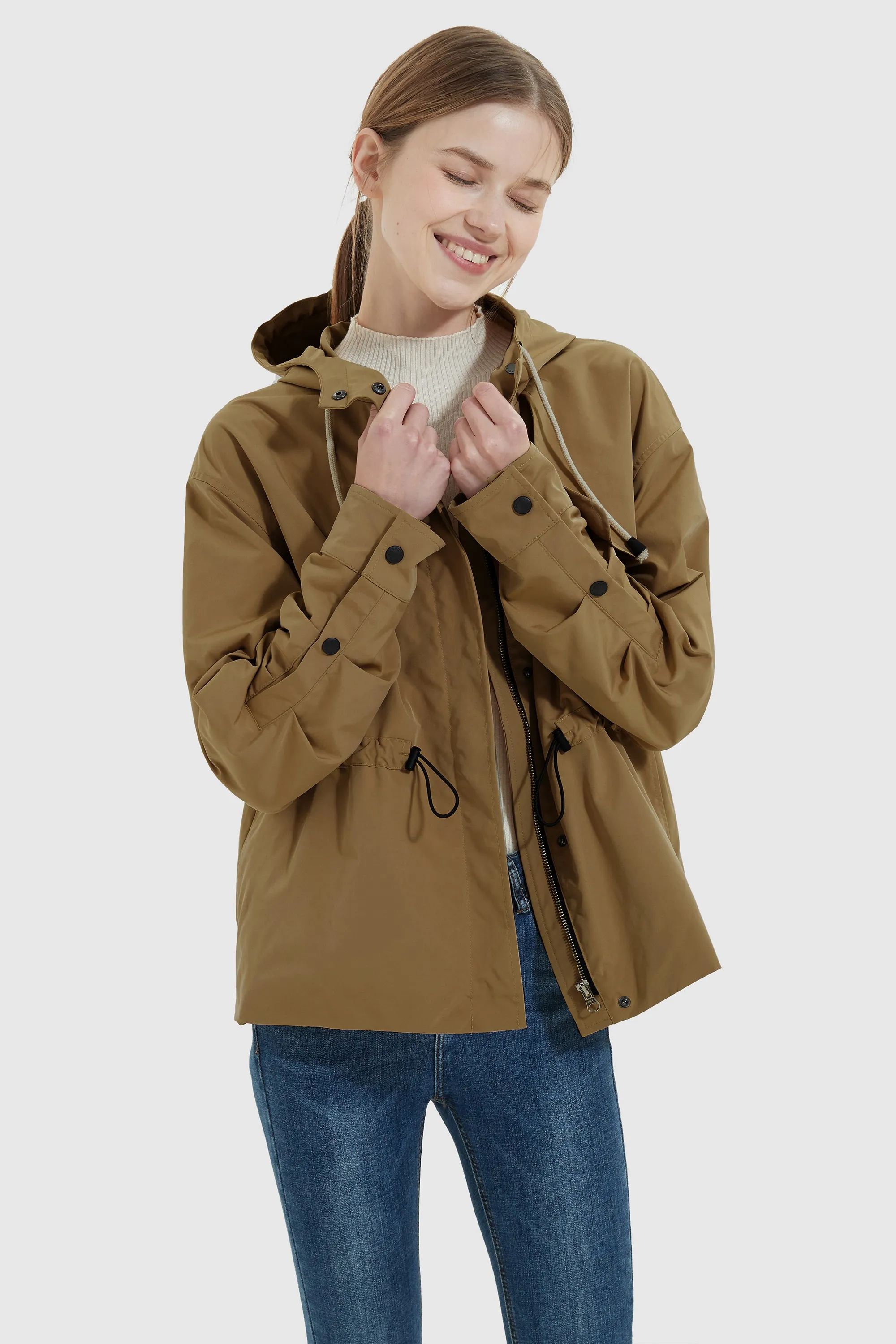 Hooded Lightweight Windbreaker Anorak