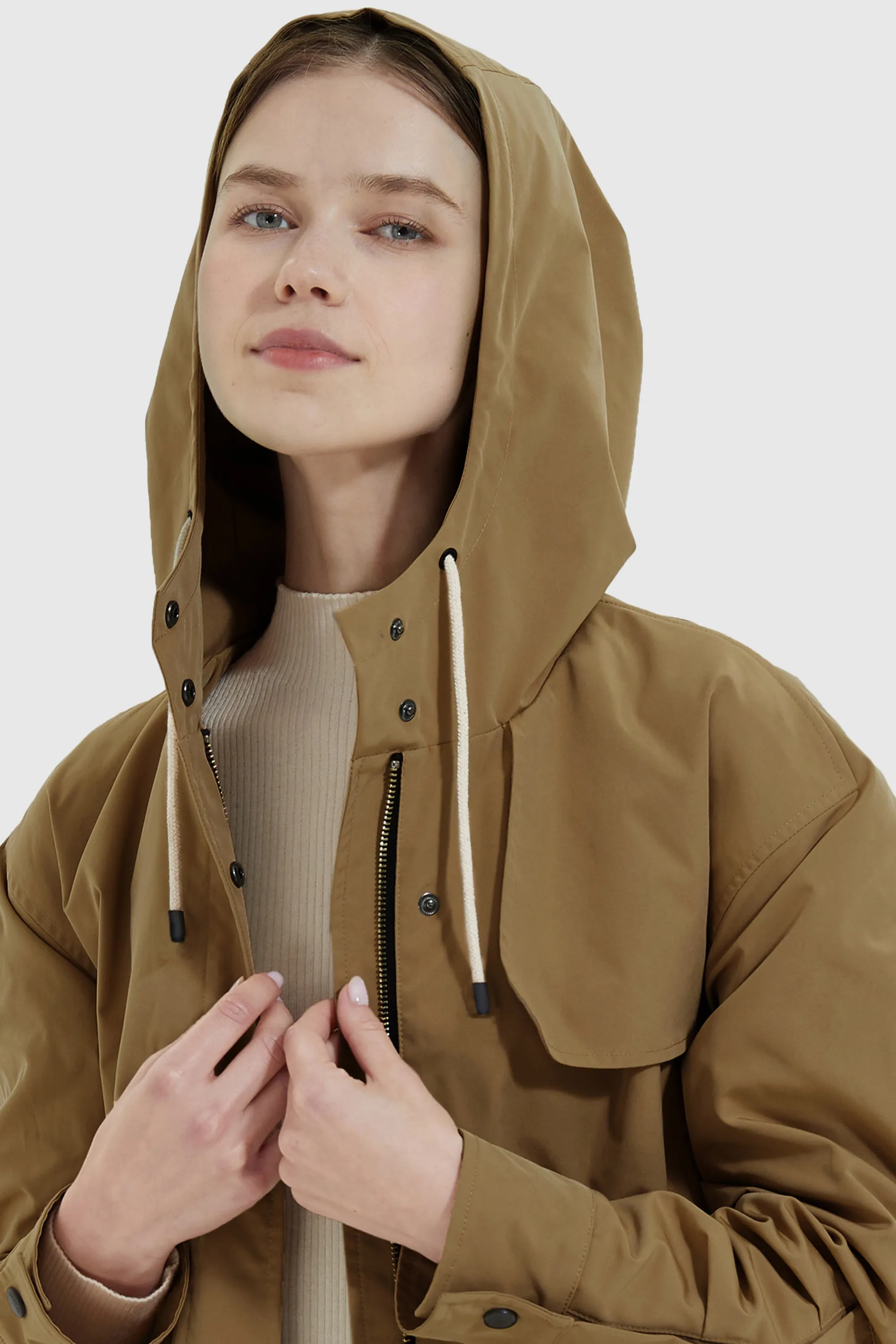 Hooded Lightweight Windbreaker Anorak