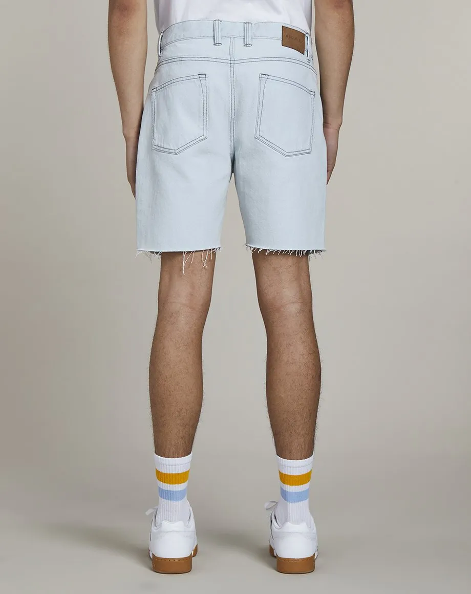 HOOKY DENIM MENS SHORTS | BLEACH WASH