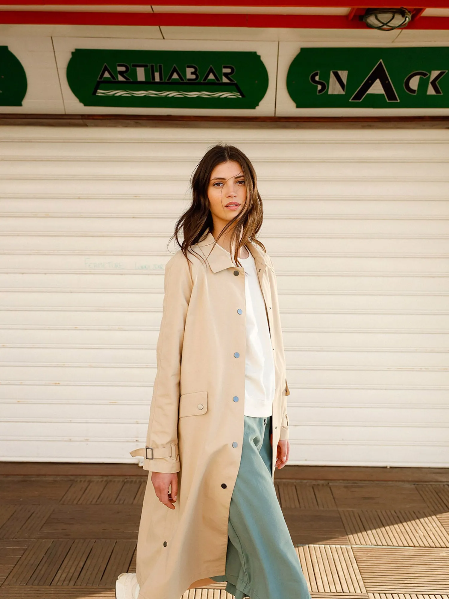 INDI & COLD Raincoat Trench