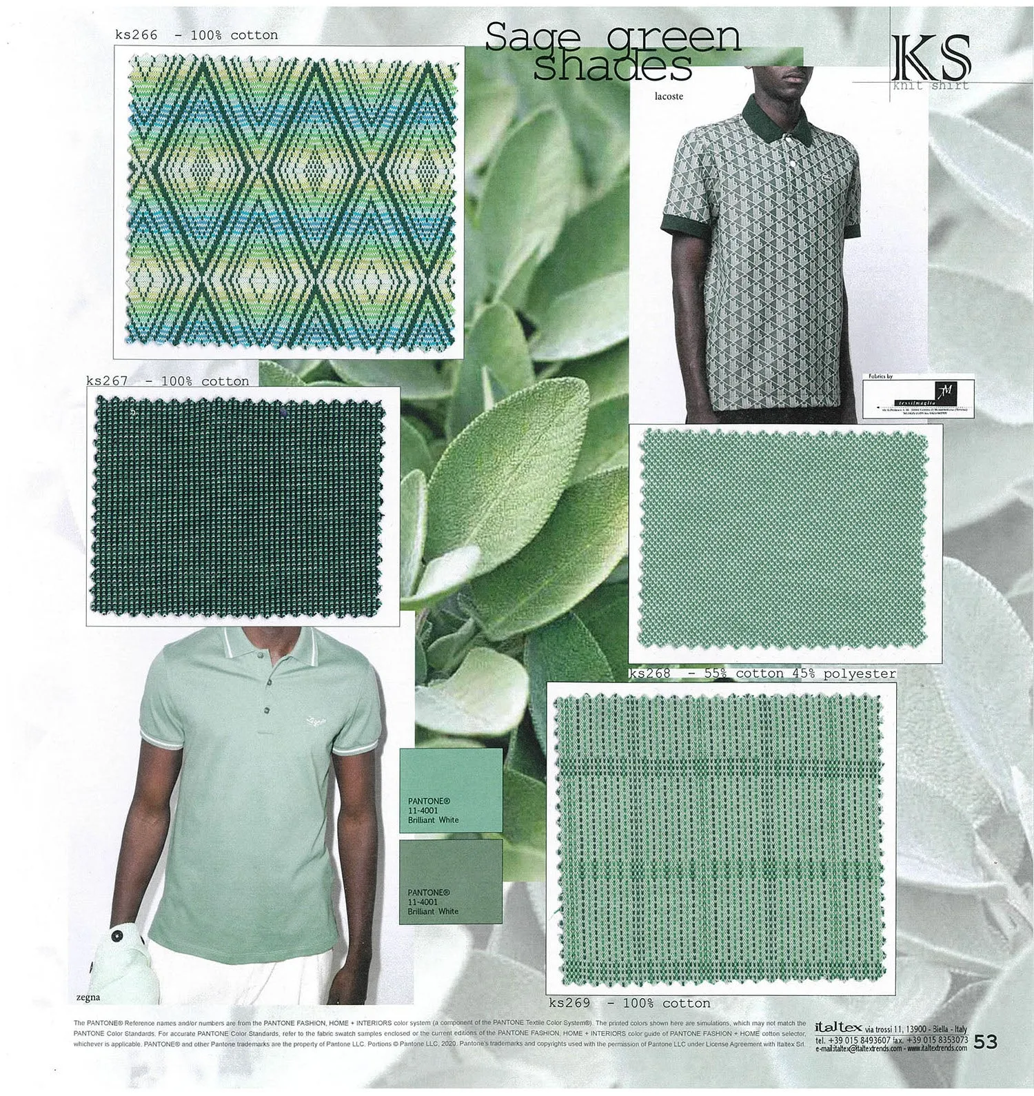 ITALTEX KNIT SHIRTS SS2024