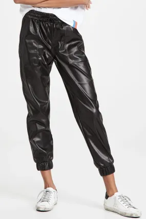 Just BE. SYN Faux Leather Joggers