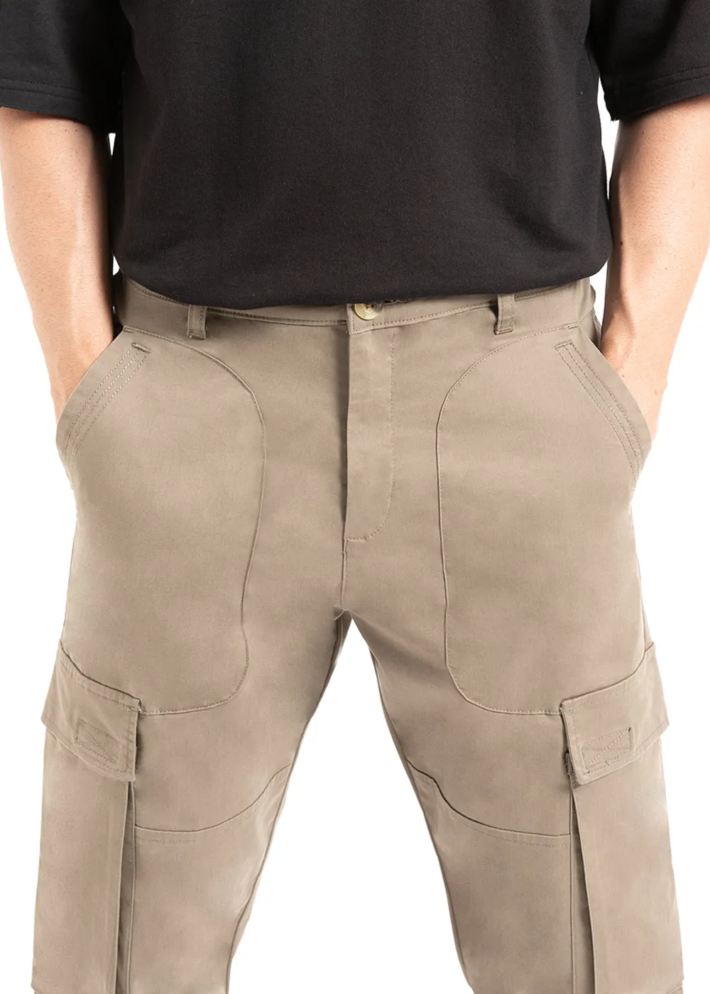 Khaki Green Cargo Pant