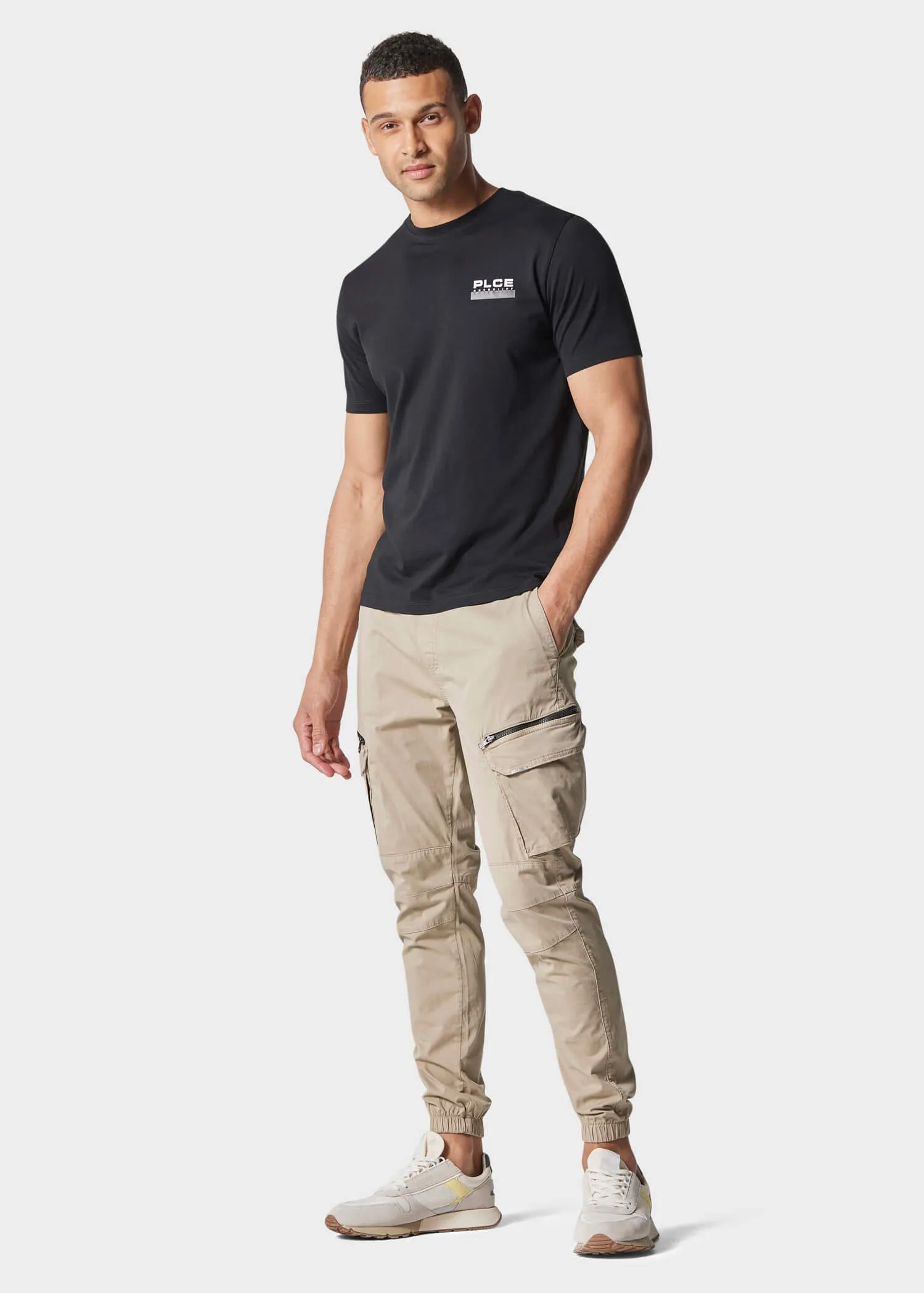 Kiraly Beige Cargo Pants