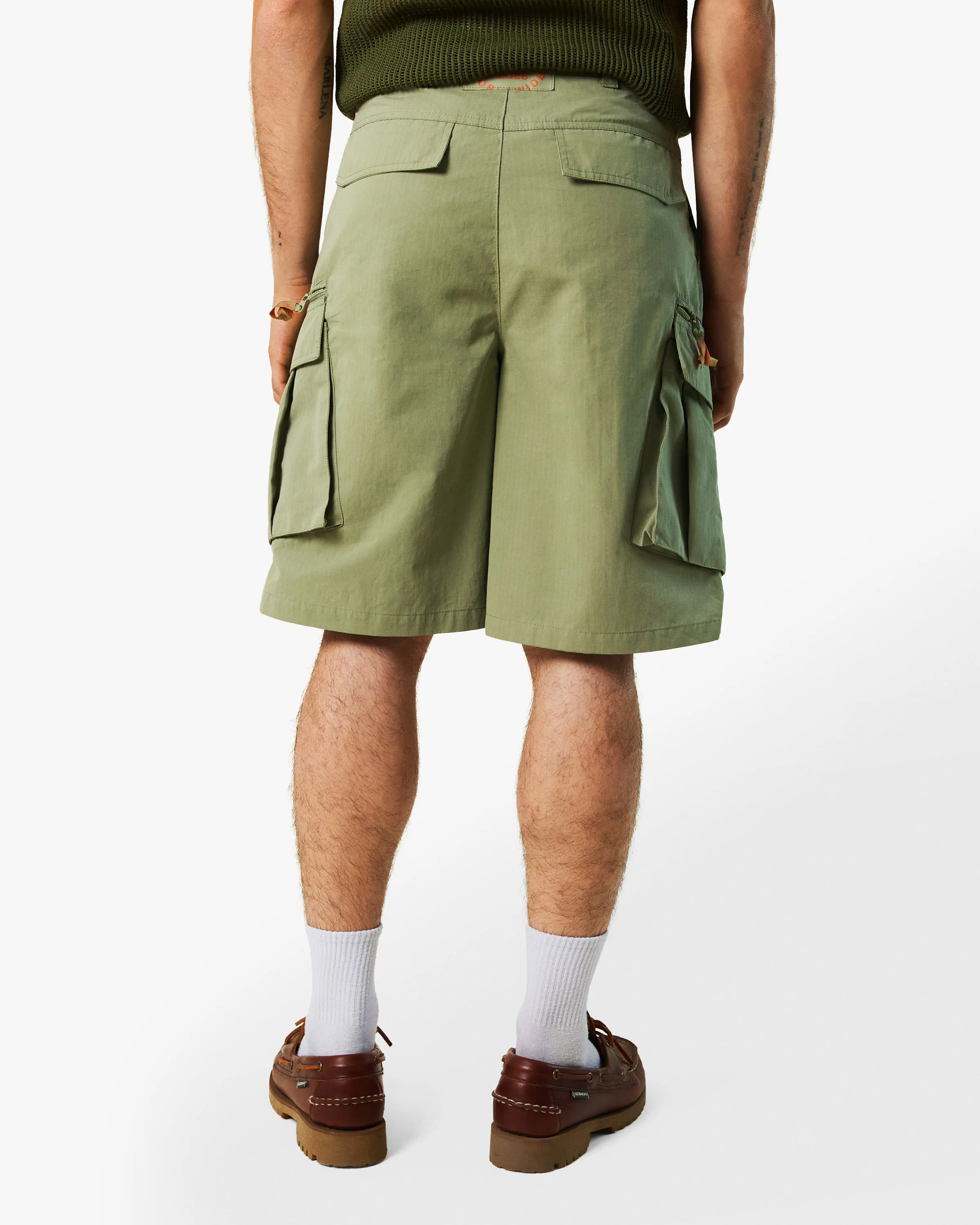 LANZAROTE CARGO SHORTS PALE GREEN