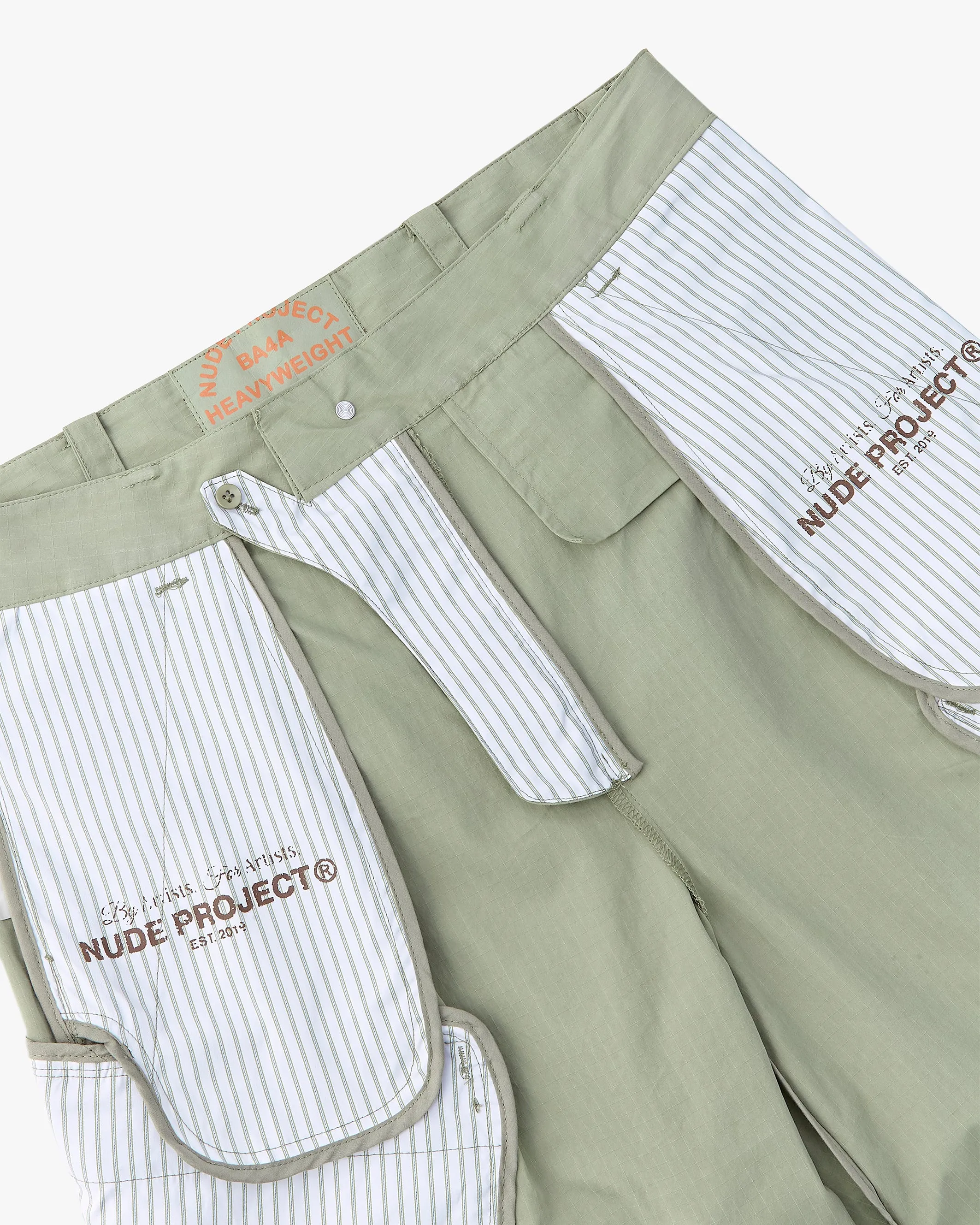 LANZAROTE CARGO SHORTS PALE GREEN