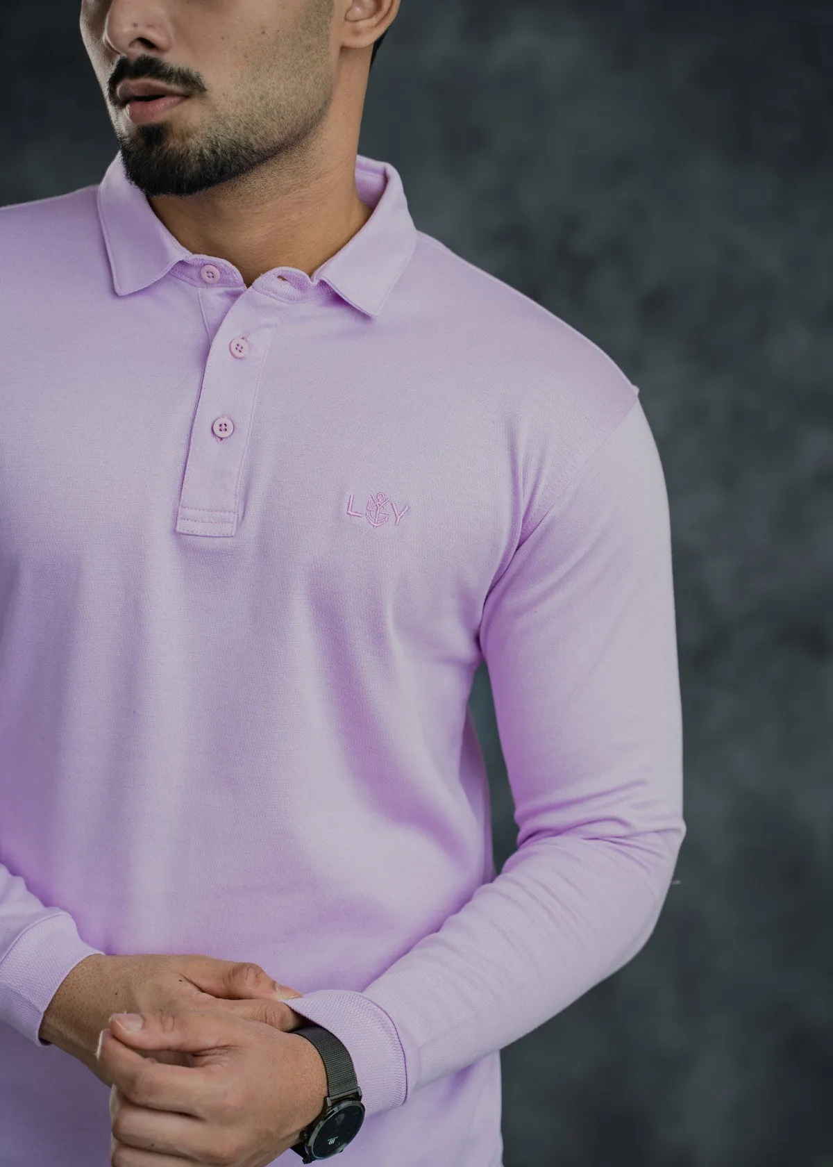 LCY | Premium Long Sleeve Polo